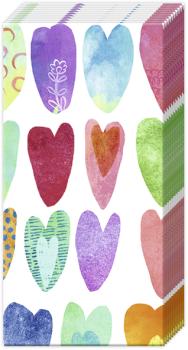 Rainbow Hearts, Papiertaschentücher, IHR Ideal Home Range